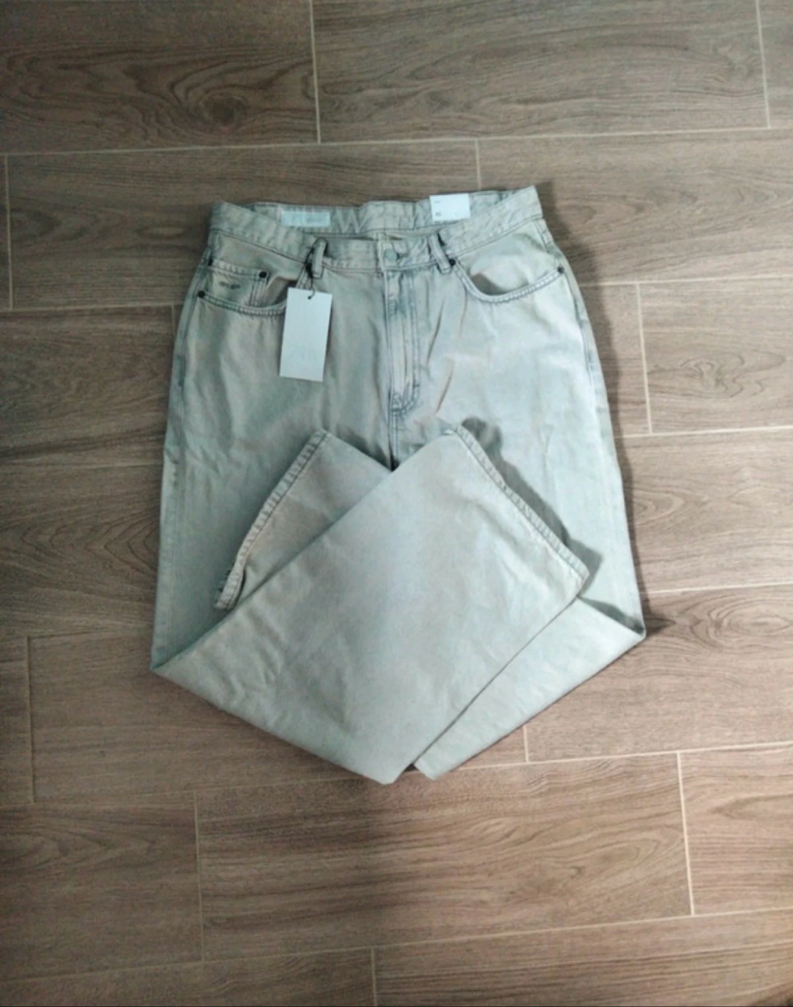 Jean Zara Loose lichtgrijs – Maat 42 – W32 L32 – photo 2